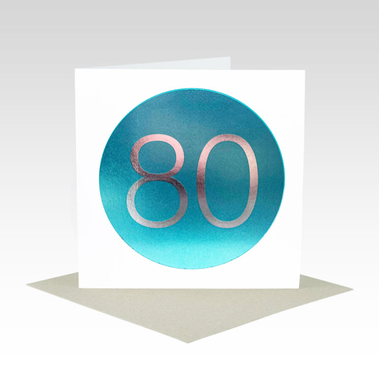 Big Spot Age Birthday Card (18-80)