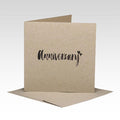 Rhicreative Brushed Script Anniversary Card