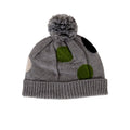 Spots Merino Beanie - Grey
