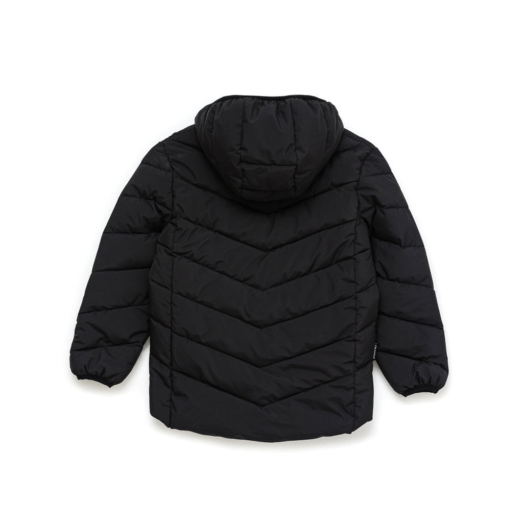 Crywolf Eco-Puffer Jacket | Black
