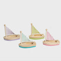 Calm & Breezy Wooden Small Sailboat