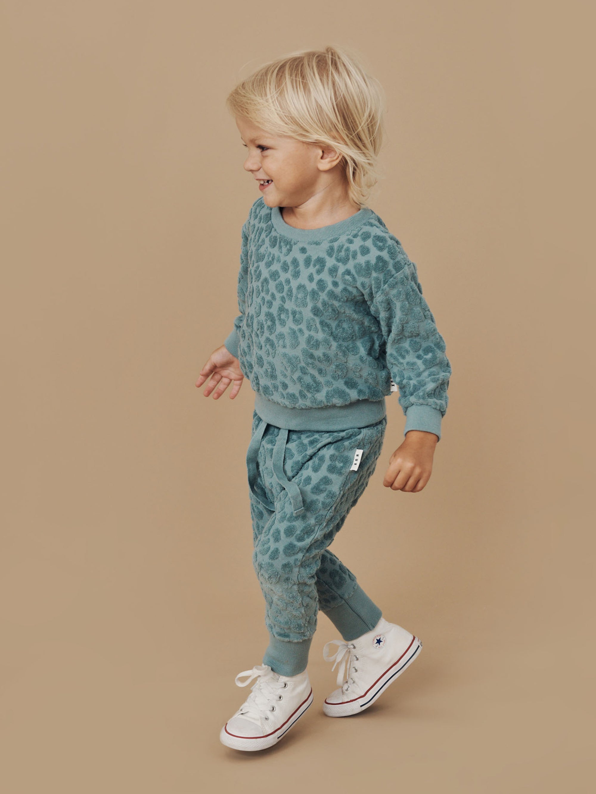 Hux Terry Drop Crotch Pant - Surf