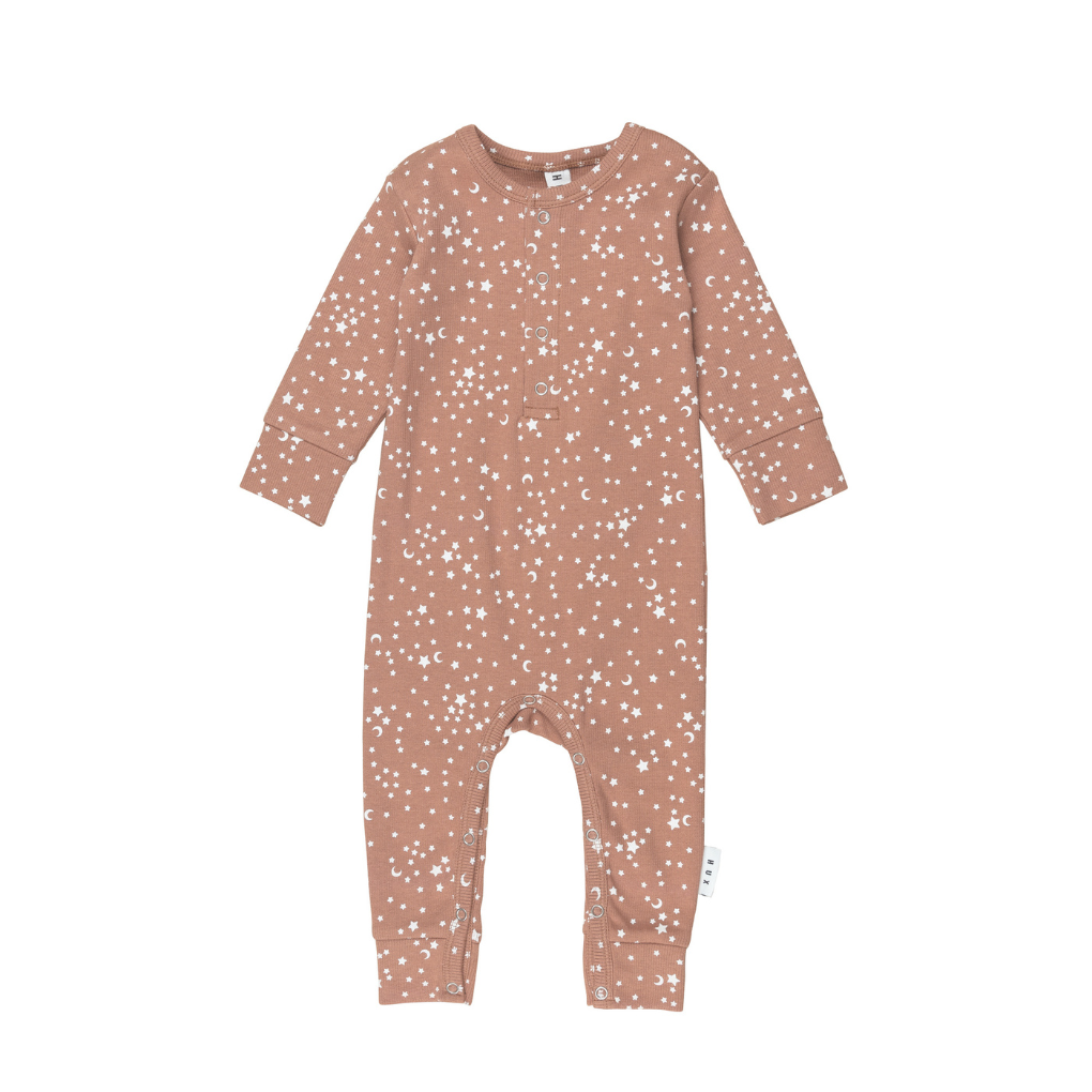 Starry Rib Romper