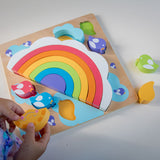 Large Sun & Rainbow Puzzle
