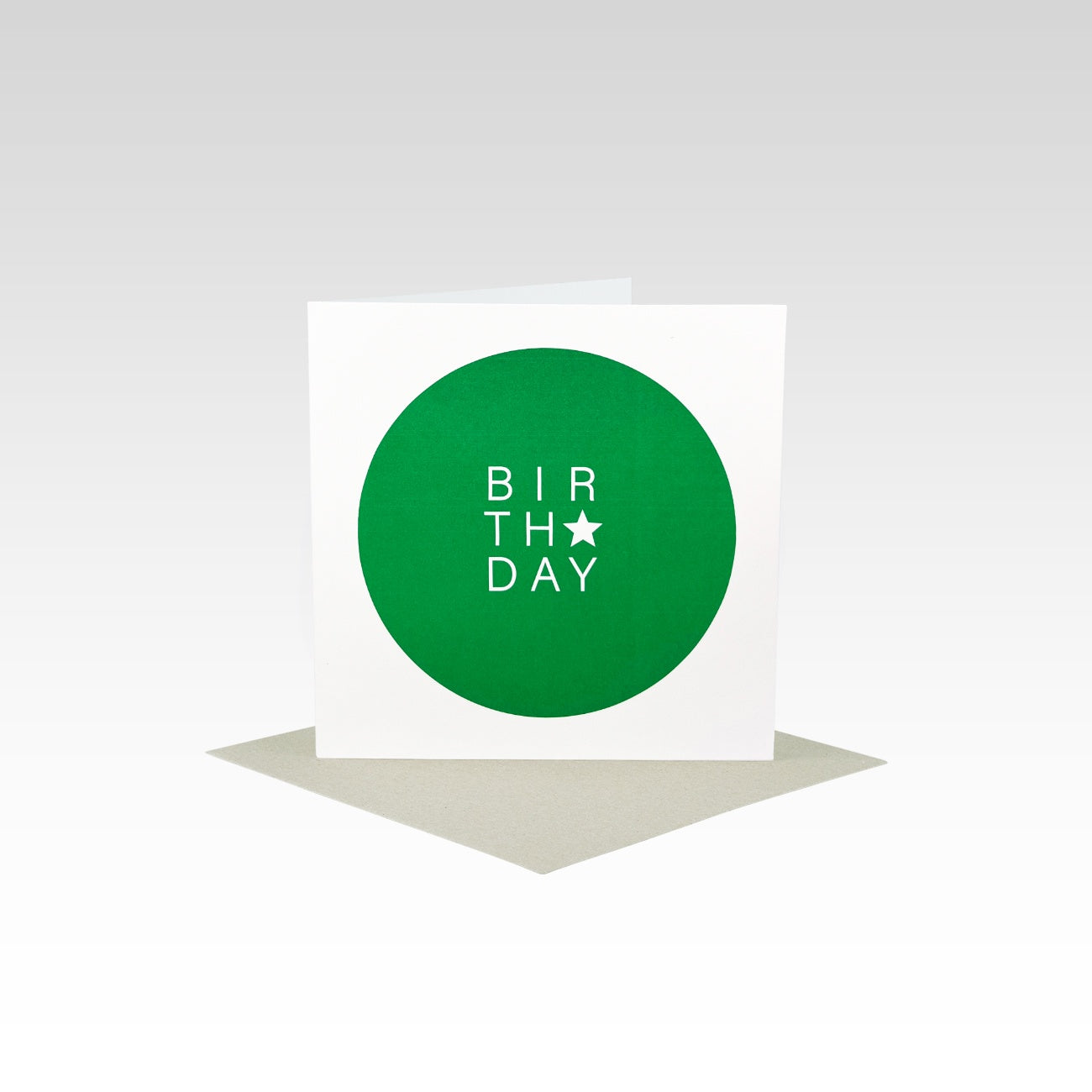 Green Spot Birthday Mini Card