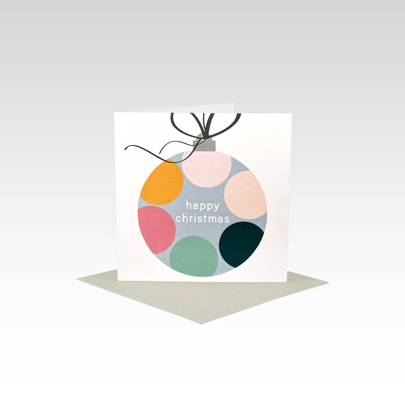 Spot Bauble Happy Christmas M ini Card