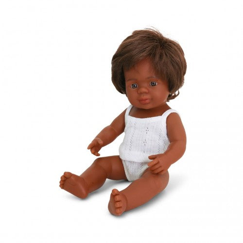 Miniland Doll | Australian Aboriginal & Torres Straight Islander Boy 38cm