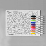 Into the Wild Classic Colouring & Doodle Mat