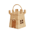 Rattan Castle Bag