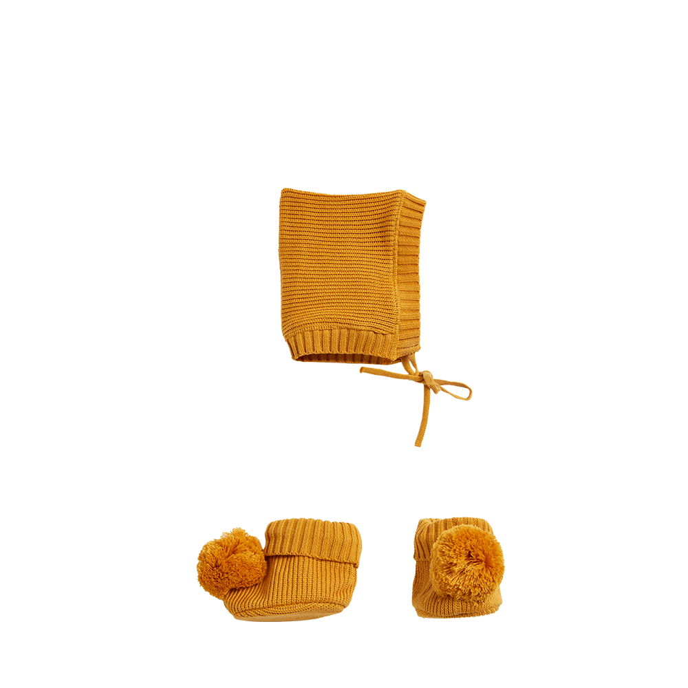 Dinkum Doll Knit Set - Honey