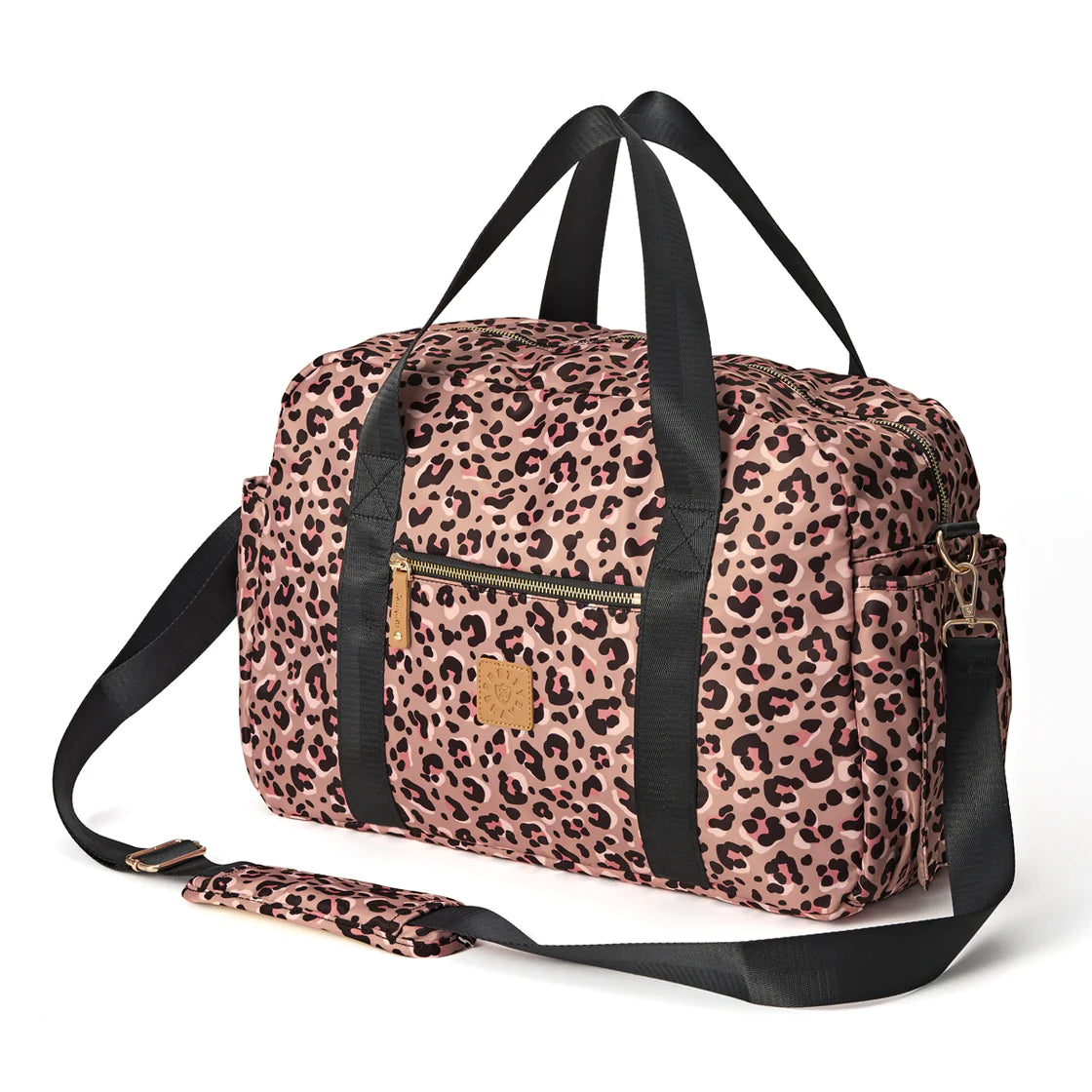 Stella Baby Bag | Blush Leopard