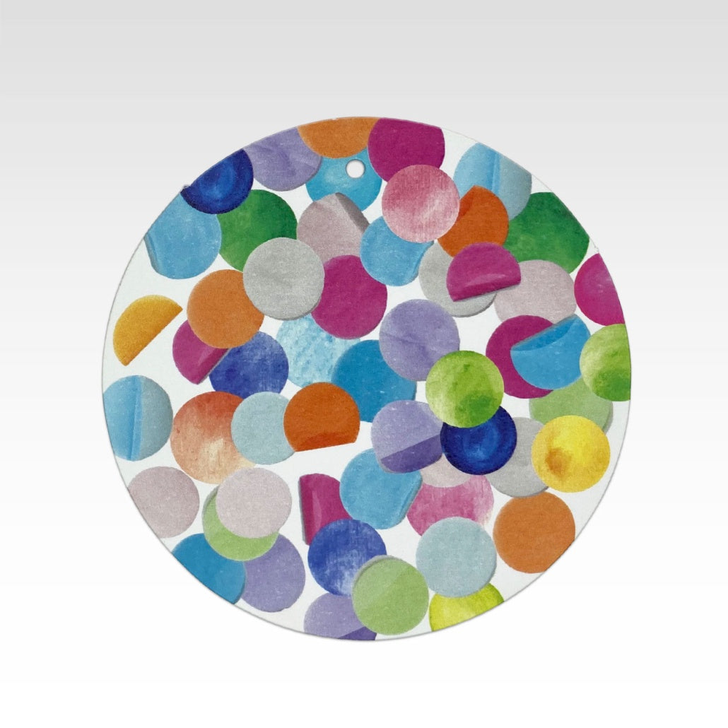 Rhicreative Confetti Gift Tag