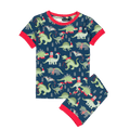 Dino Greetings SS PJ Set