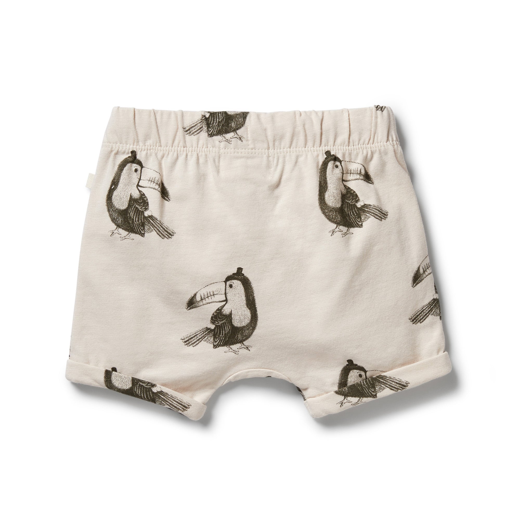 Organic Tie Front Short - Tommy Toucan