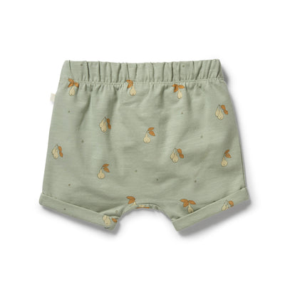 Organic Tie Front Short - Perfect Pears