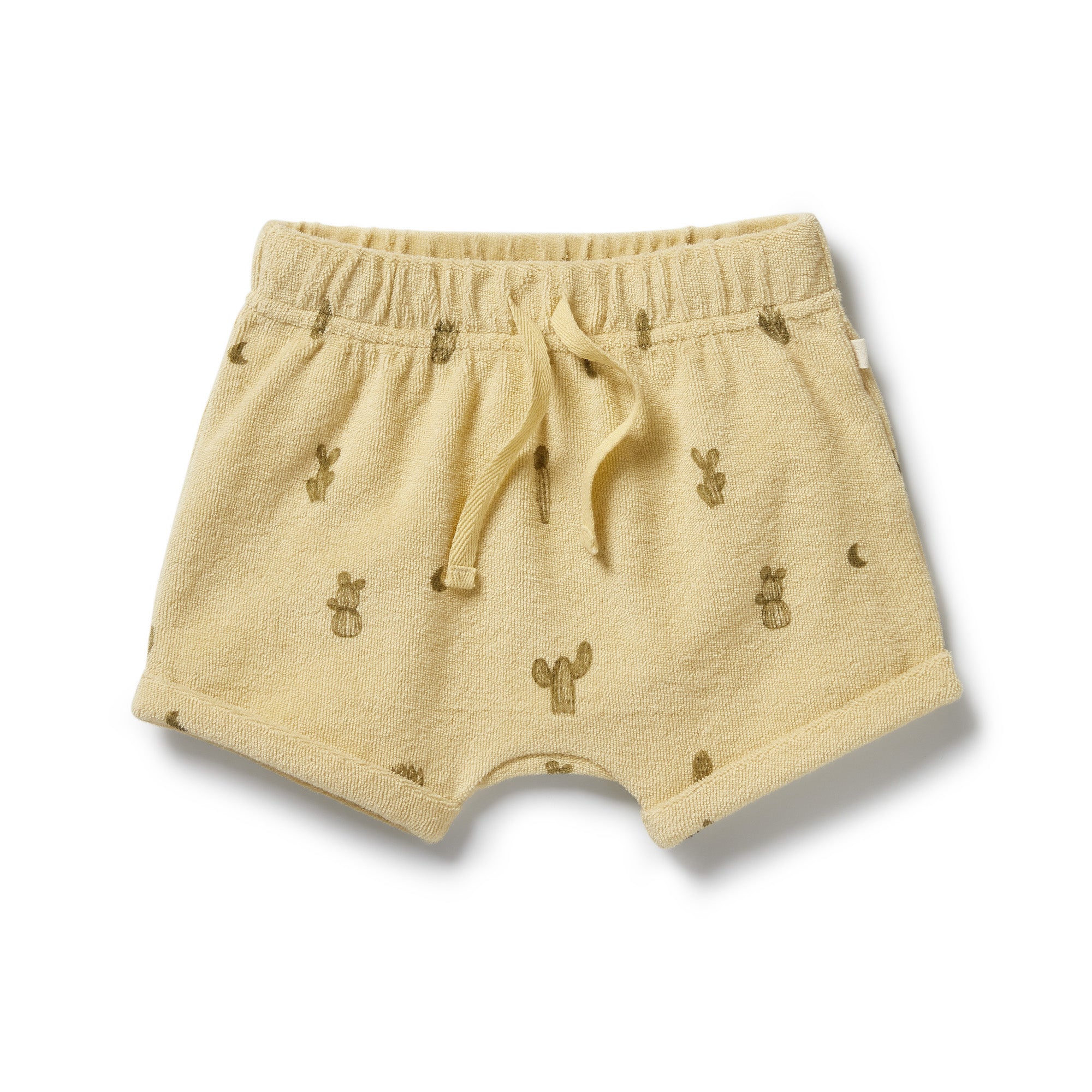 Organic Terry Tie Front Short - Prickle
