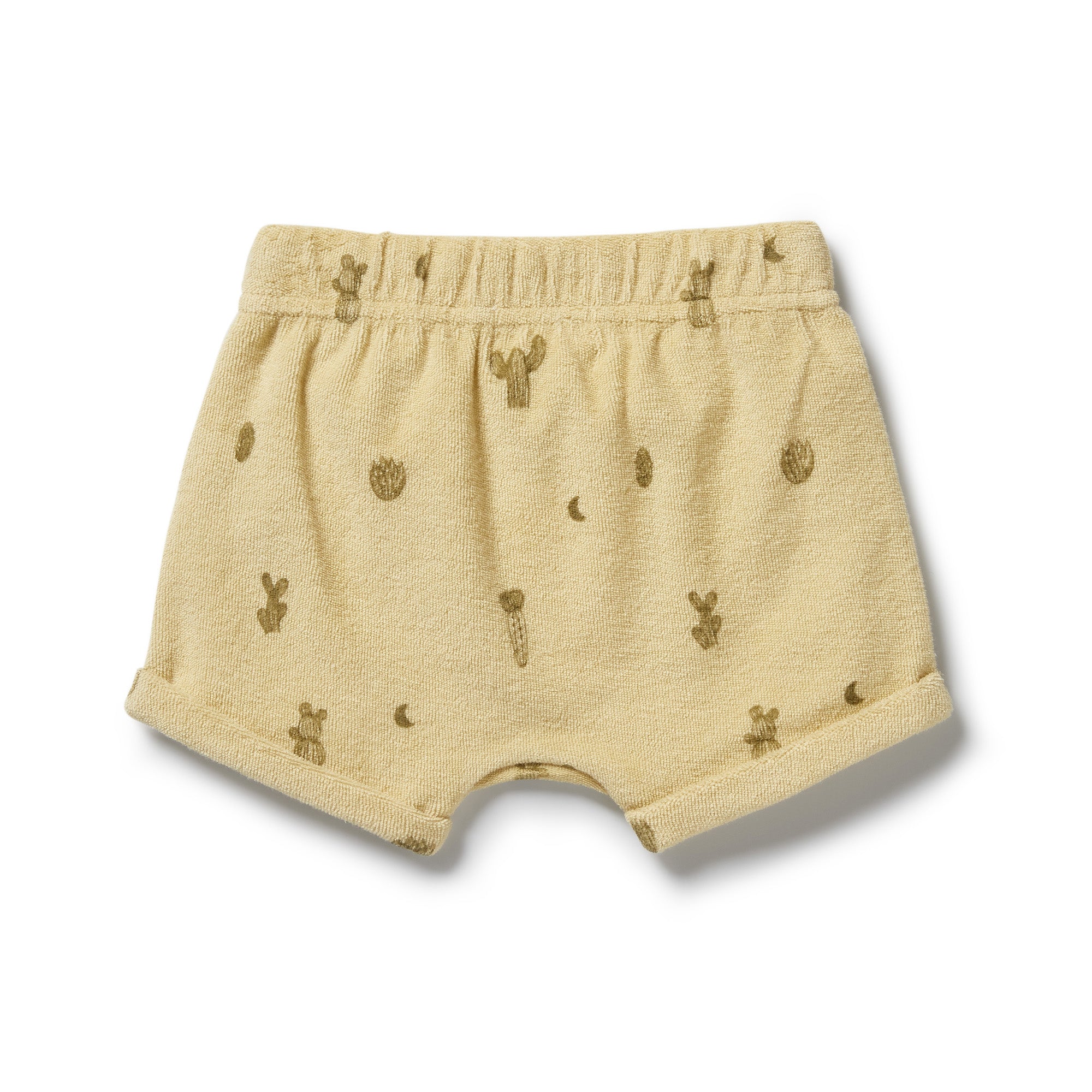 Organic Terry Tie Front Short - Prickle