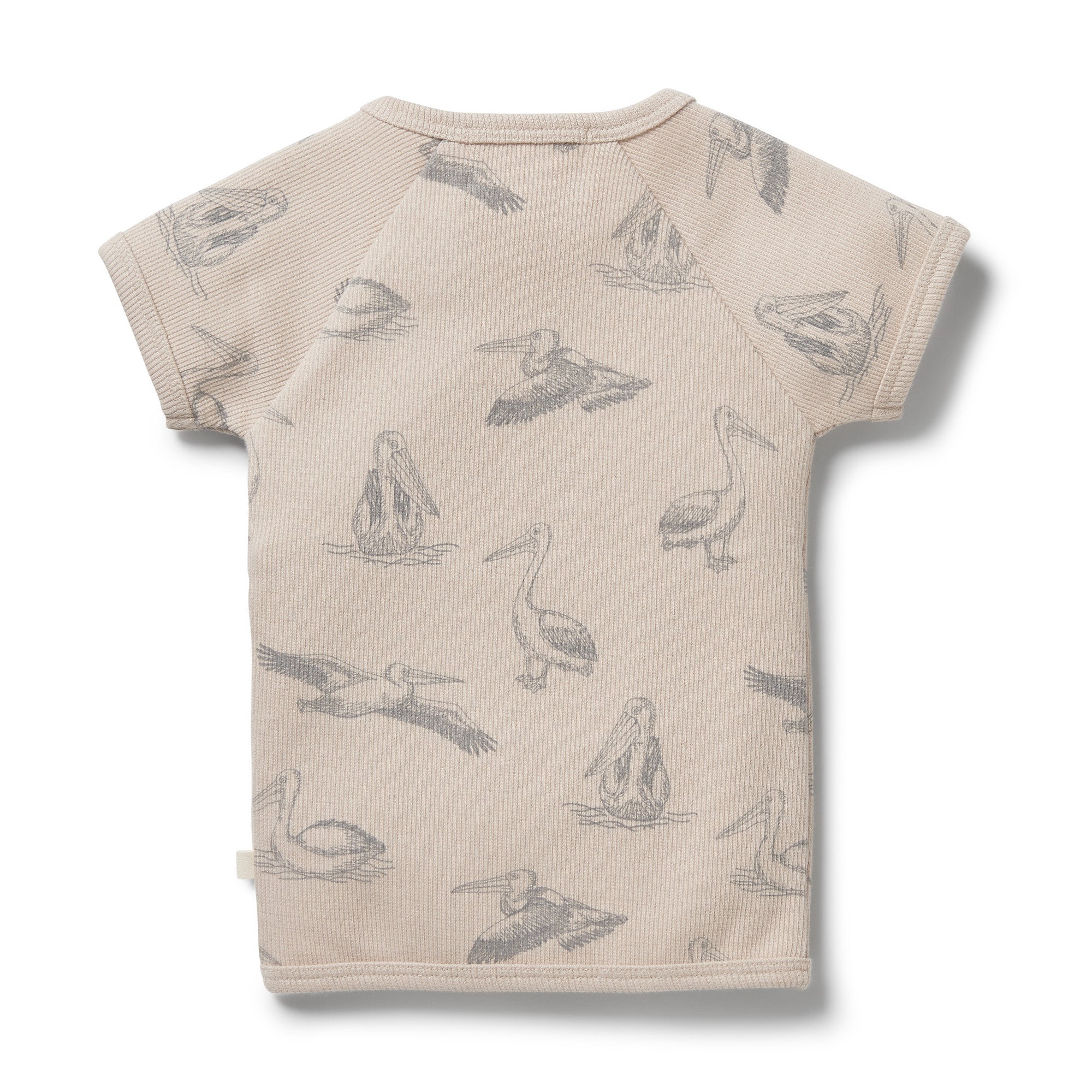 Organic Rib Kimono Top - Little Pelican