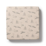 Organic Rib Cot Sheet - Little Pelican