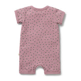 Organic Boyleg Zipsuit - Little Clover
