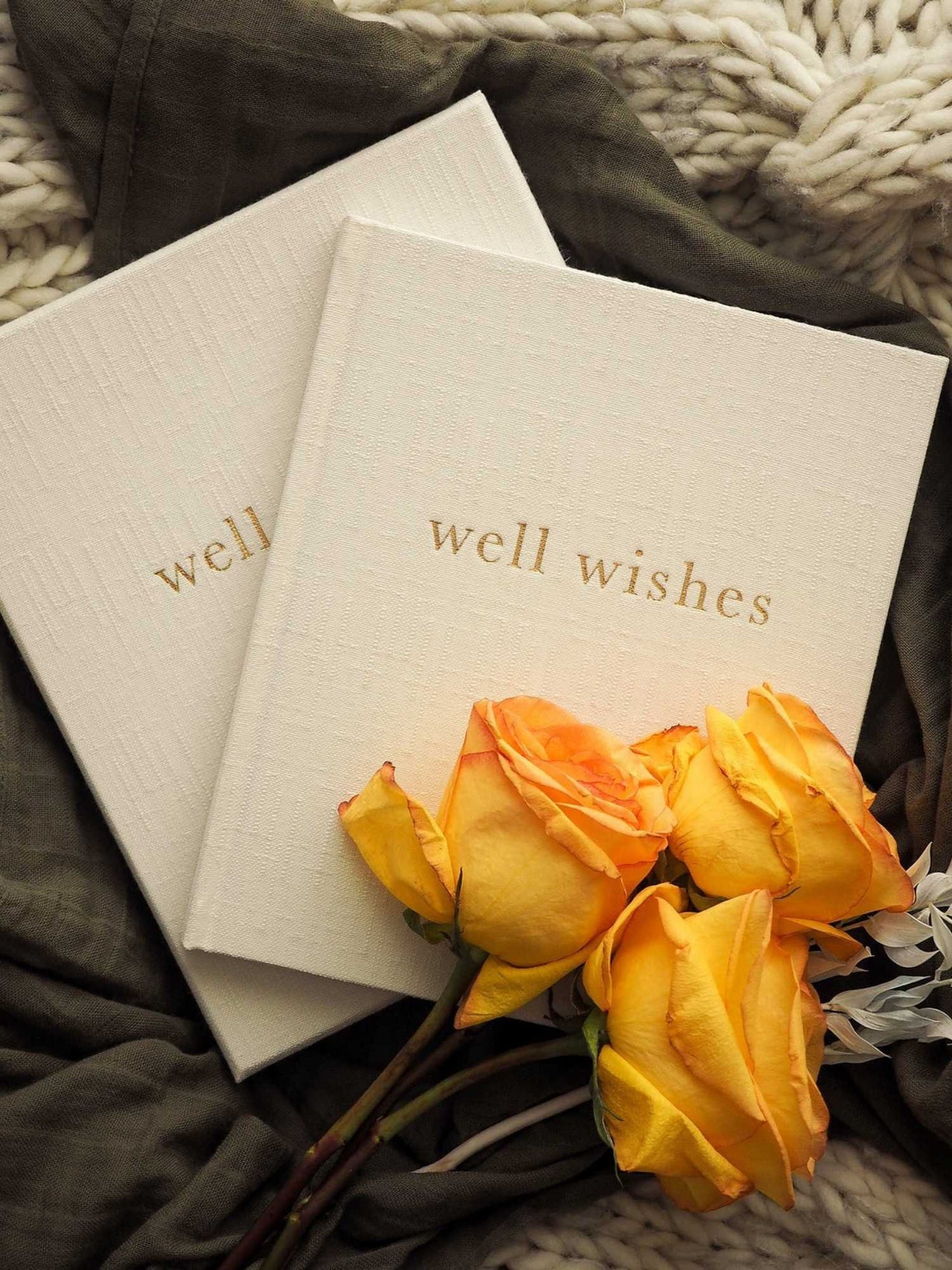 Write To Me Well Wishes Guest Book | White