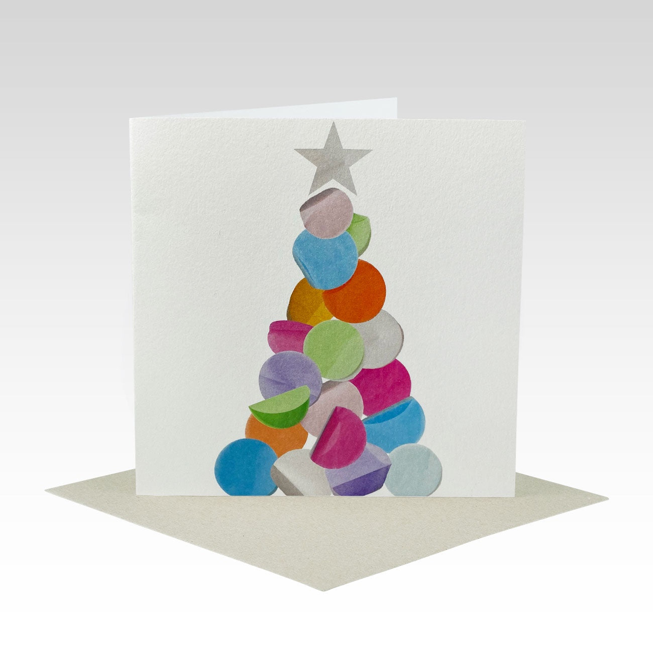 Rhicreative Confetti Christmas Tree Card