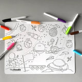 Outer Space Classic Colouring & Doodle Mat
