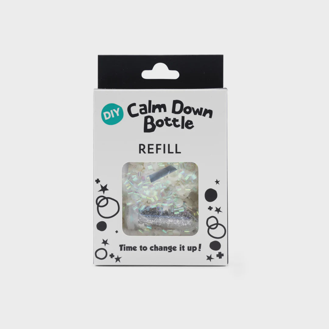 DIY Calm Down Bottle Refills - Glow In The Dark