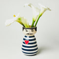 Mr Mustache Vase