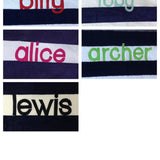 Personalised Beach Towel | Navy