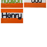 Personalised Beach Towel | Orange