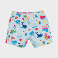Pool Party Boardshorts With Mesh Lining - Multi