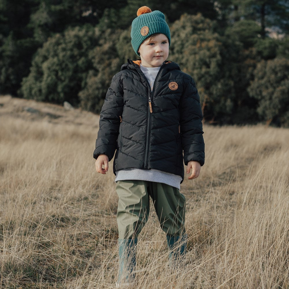 Crywolf Eco-Puffer Jacket | Black