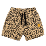 Sand Leopard Shorts - Sand