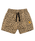 Sand Leopard Shorts - Sand